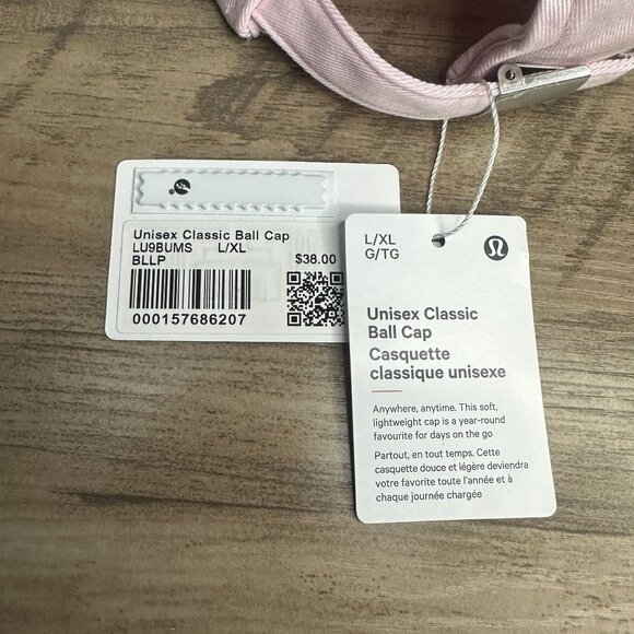 NWT Lululemon Unisex Classic Ball Cap Adjustable Hat Size L/XL (BLLP) LU9BUMS - Picture 12 of 14